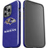 NFL Baltimore Ravens Distressed iPhone 15 Pro Impact Case